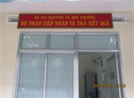 Bộ phận tiếp nhận và trả kết quả